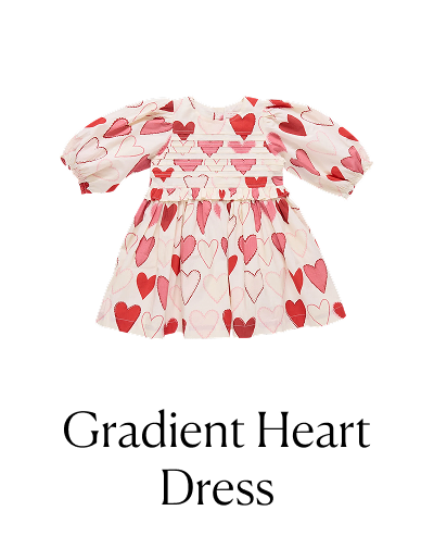 Gradient Heart Dress