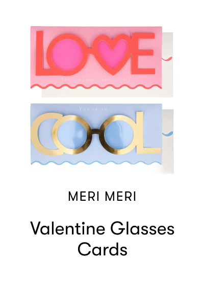 Valentine Glasses Cards