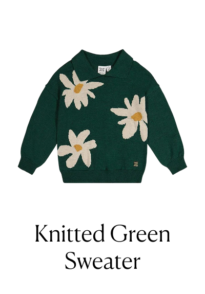 Knitted Green Sweater