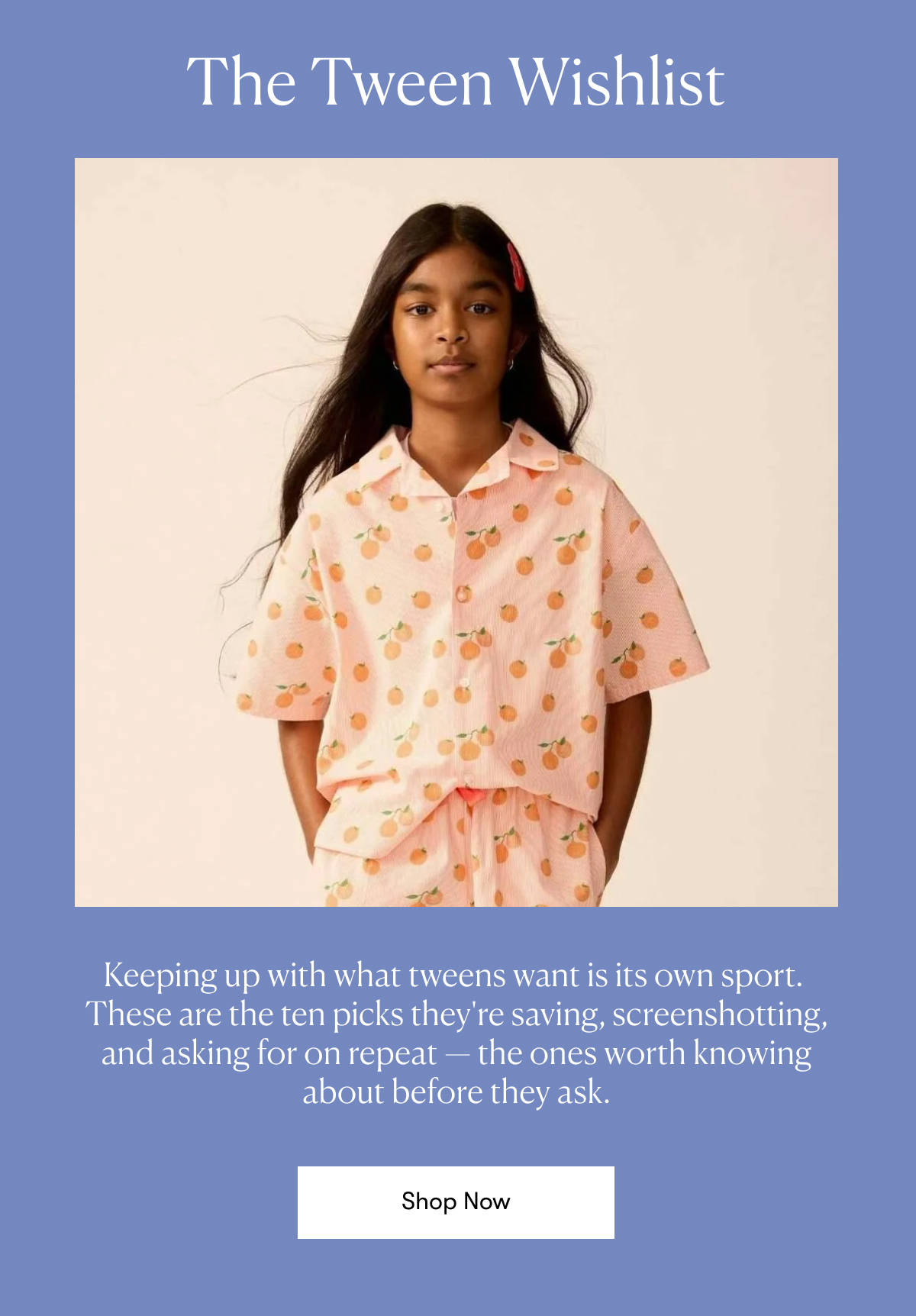 The Tween Wishlist