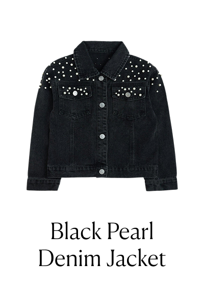 Black Pearl Denim Jacket