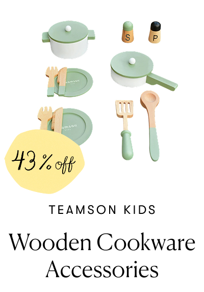 Teamson Kids | Wooden Cookware Accessories (43% off) 