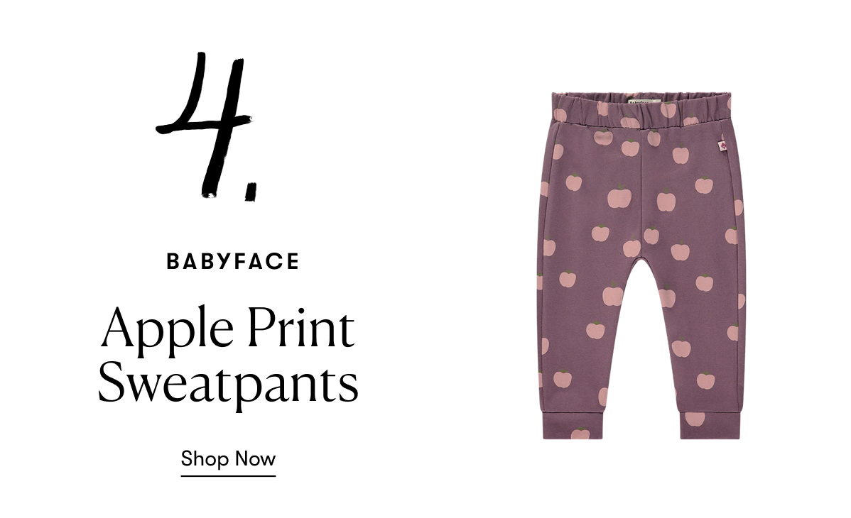Babyface: Apple Print Sweatpants