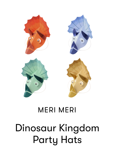 Dinosaur Kingdom Party Hats