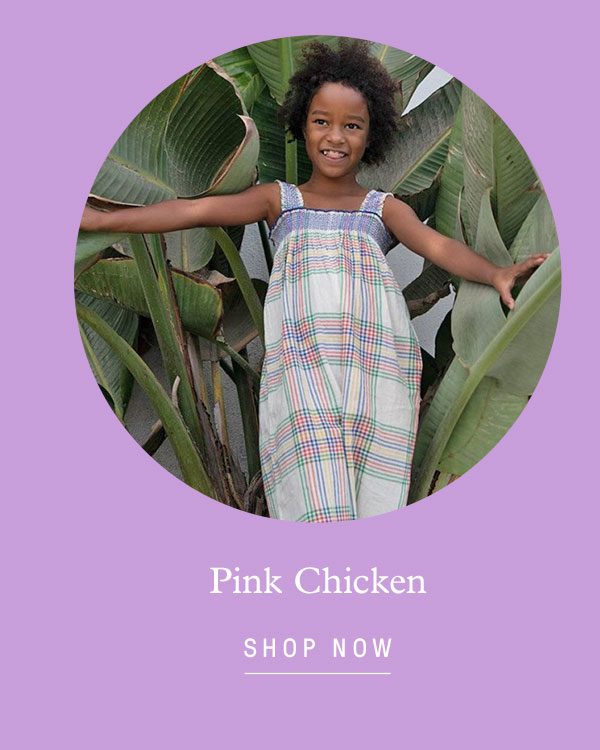 Pink Chicken Eleven Jumper, Antique White Multi Plaid $68.00 - $72.00