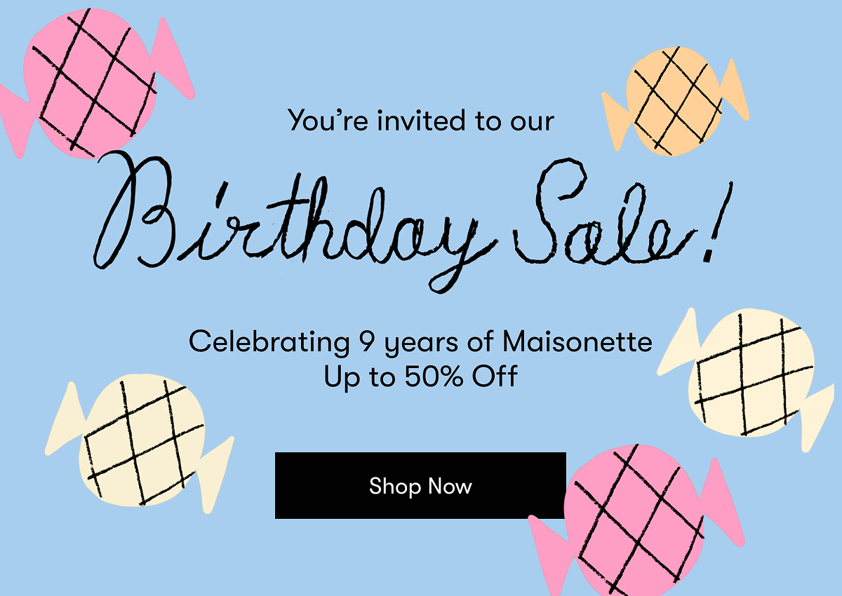 Birthday Sale