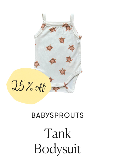 Babysprouts - Tank Bodysuit - 25% off 