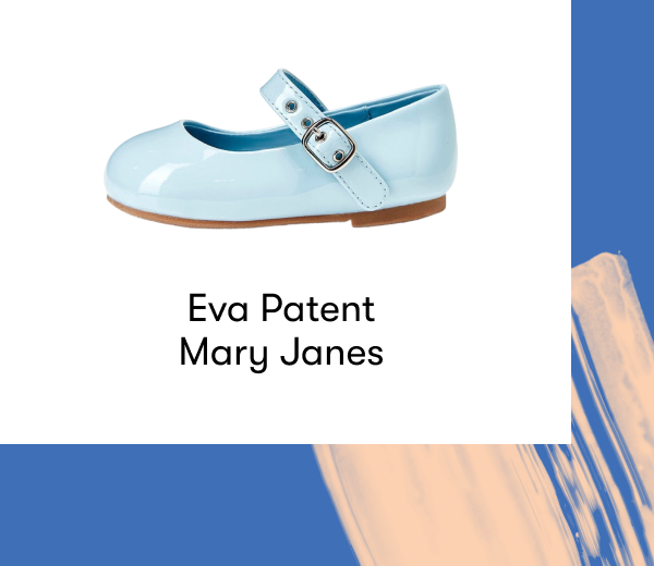 Eva Patent Mary Janes 