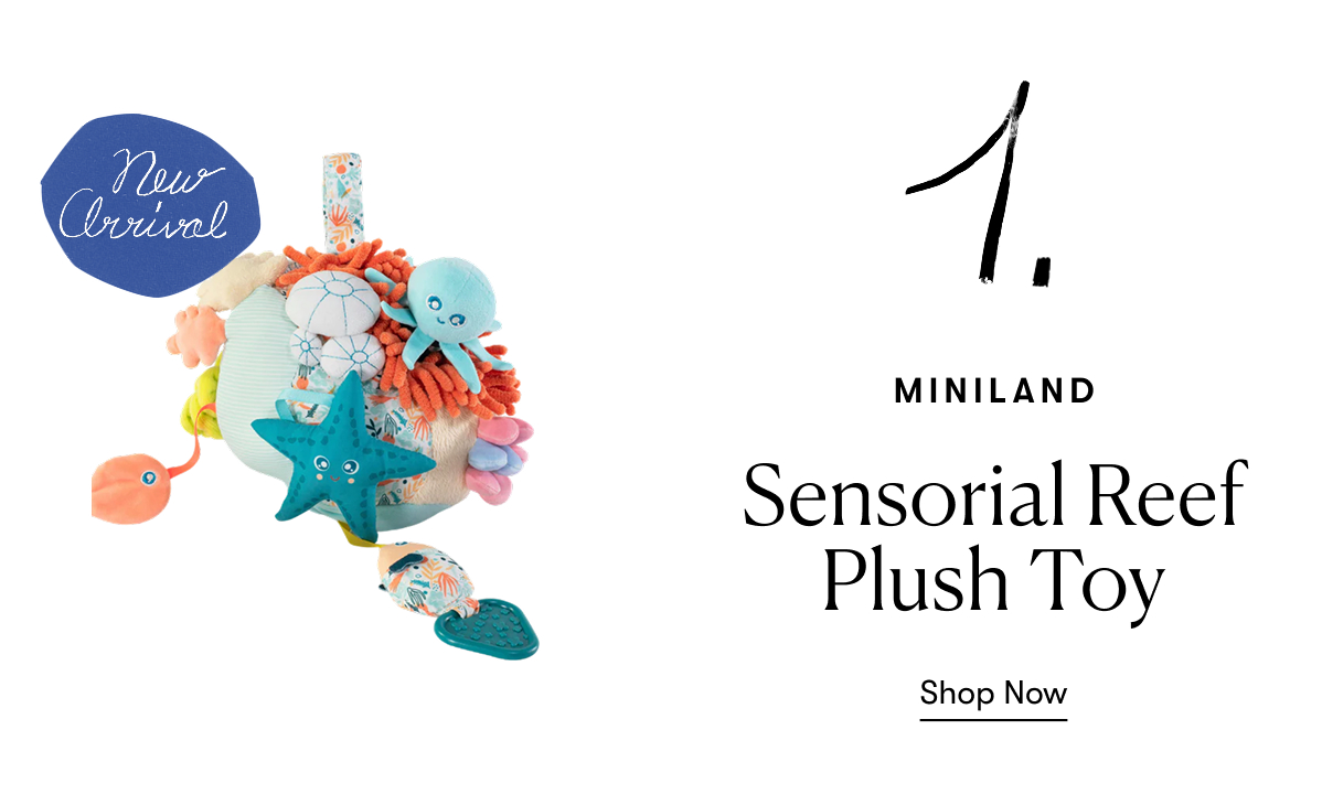 Miniland: Sensorial Reef Plush Toy (New Arrival)