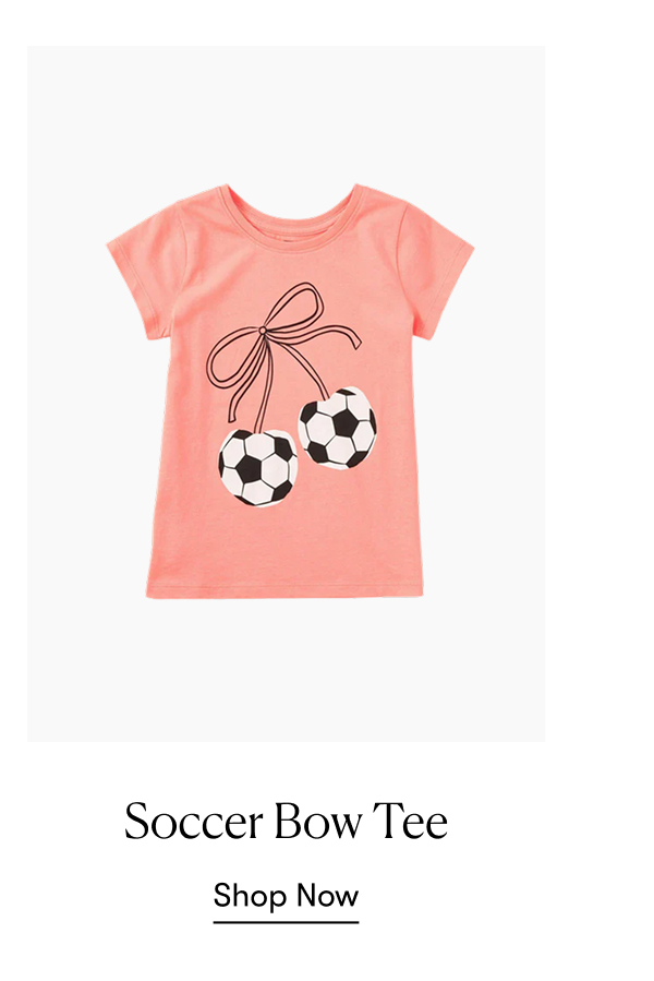 Soccer Bow Tee