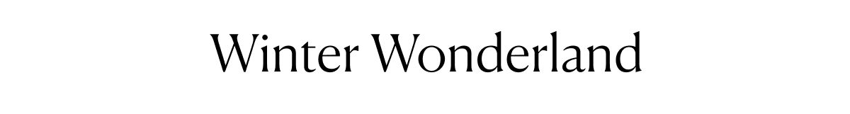 Winter Wonderland
