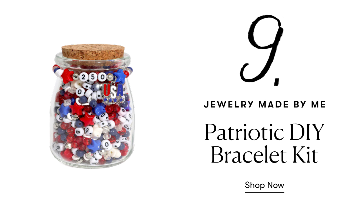 Jewelry Made by Me: Patriotic DIY Bracelet Kit