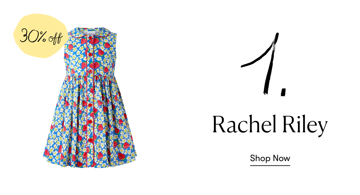 Rachel Riley - 30% off