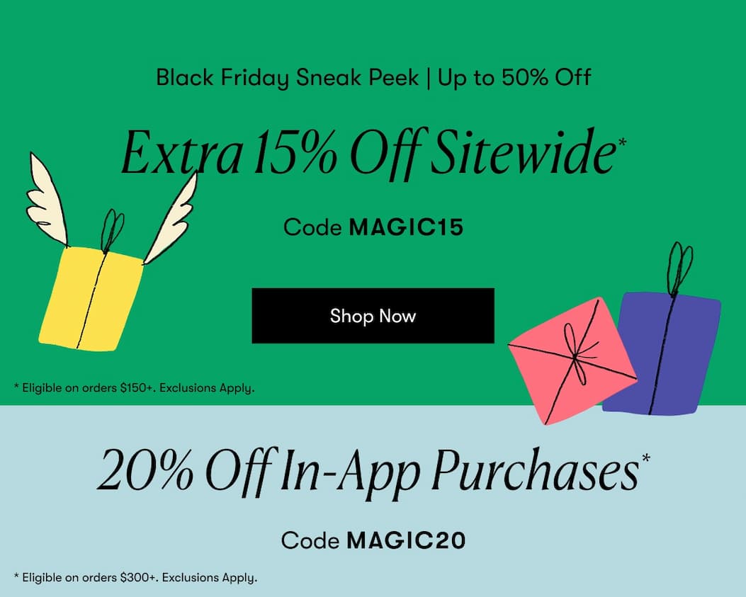 Extra 15% Off Sitewide*