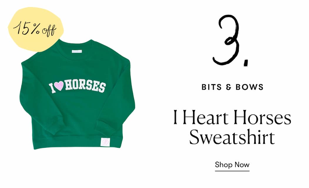 I Heart Horses Sweatshirt