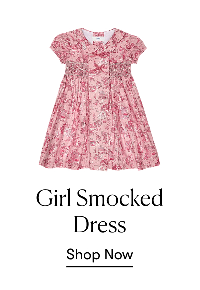 Girl Smocked Dress