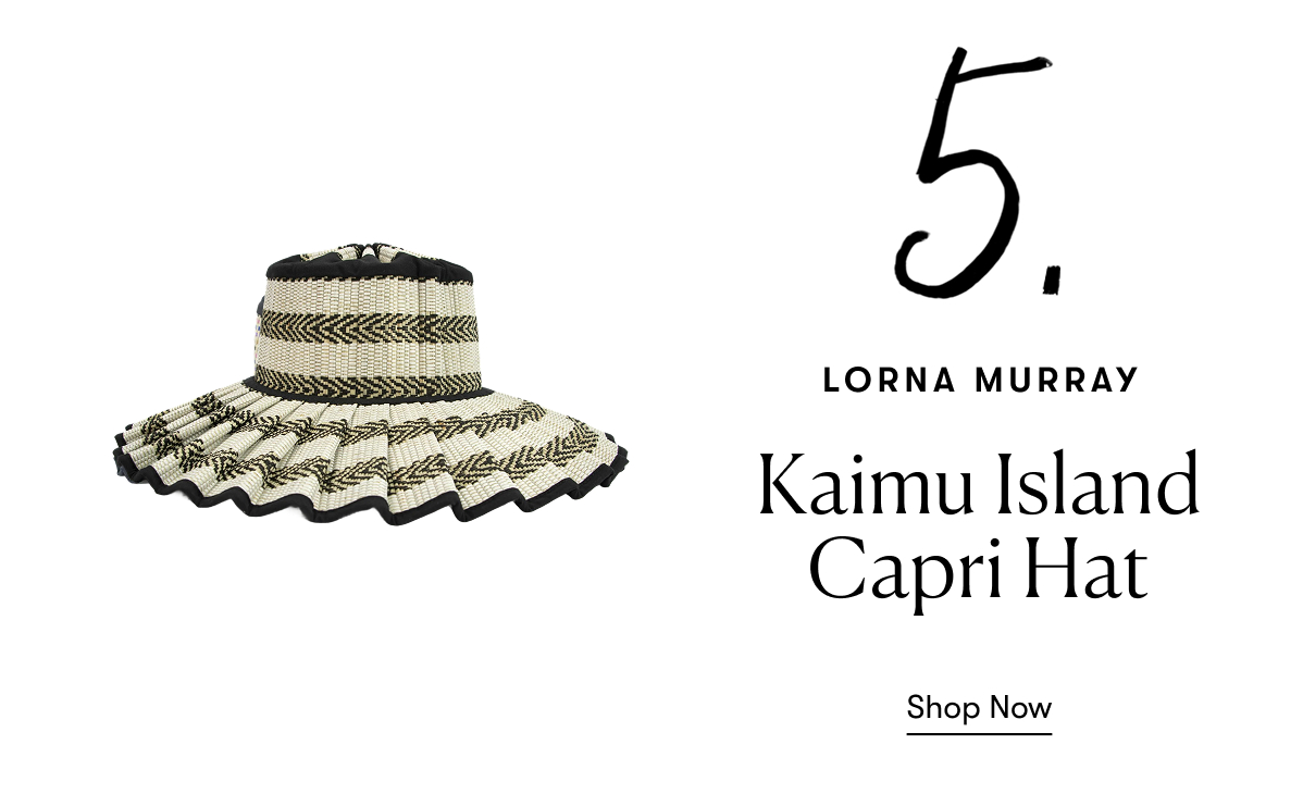 Lorna Murray: Kaimu Island Capri Hat