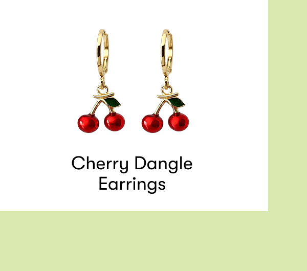 Cherry Dangle Earrings