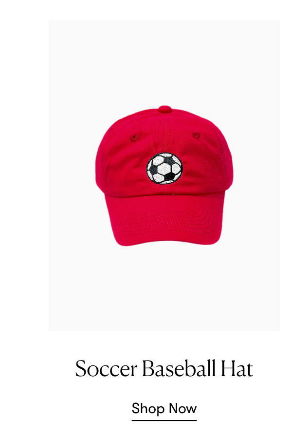 Soccer Baseball Hat