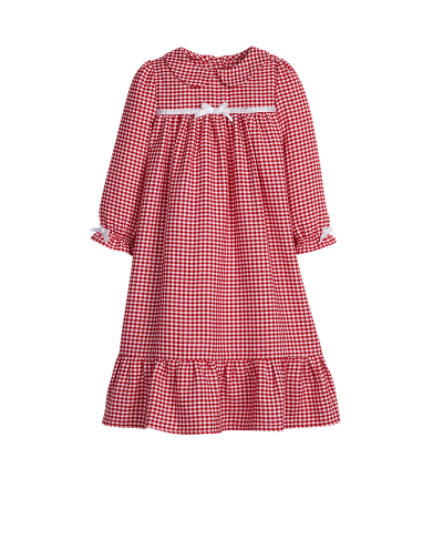 Classic Nightgown, Red Gingham
