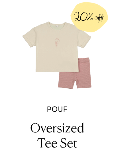 Pouf - Oversized Tee Set (20% off)