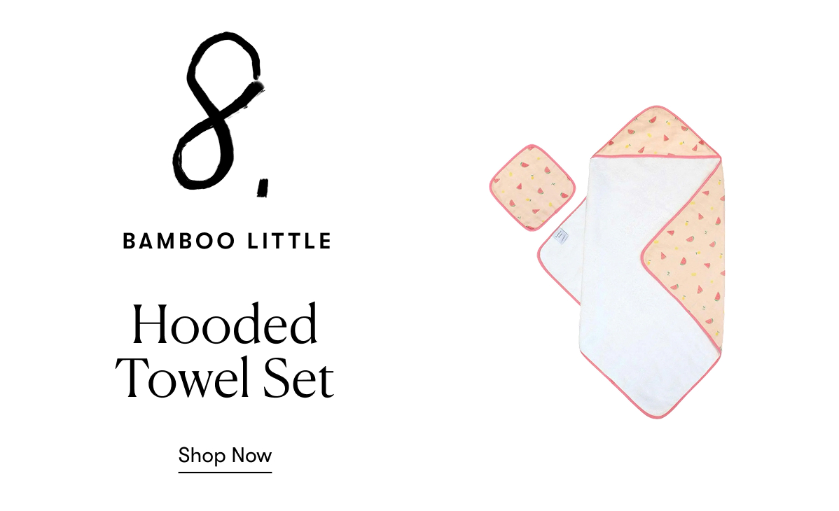 Bamboo Little Hooded Towel Set