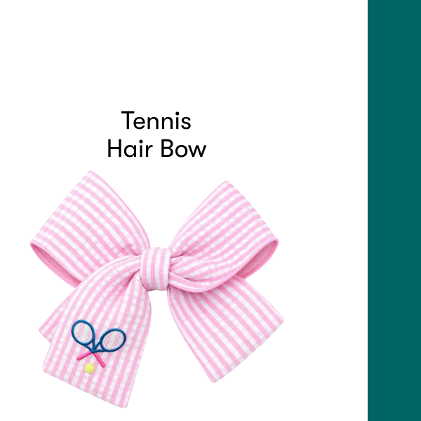 Tennis Hair Bow