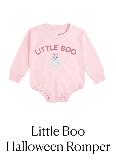 Little Boo Halloween Romper