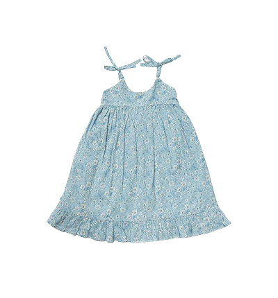 Blue Floral Dress