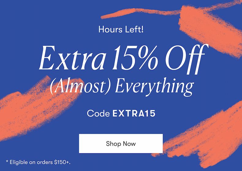 Extra 15% Off