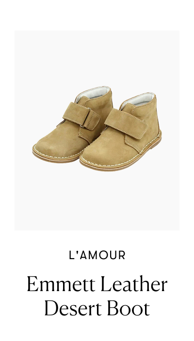 L'Amour: Emmett Leather Desert Boot
