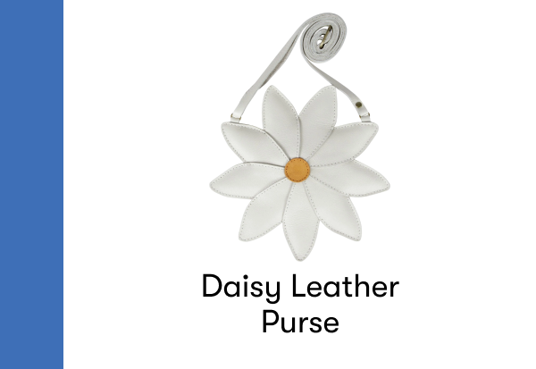 Daisy Leather Purse 