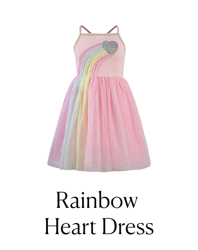 Rainbow Heart Dress