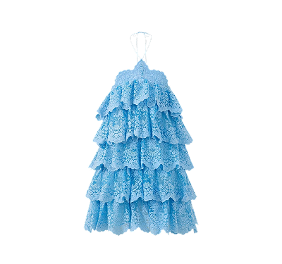 Paloma Lace Frill Dress