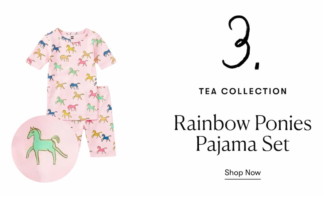 Rainbow Ponies Pajama Set