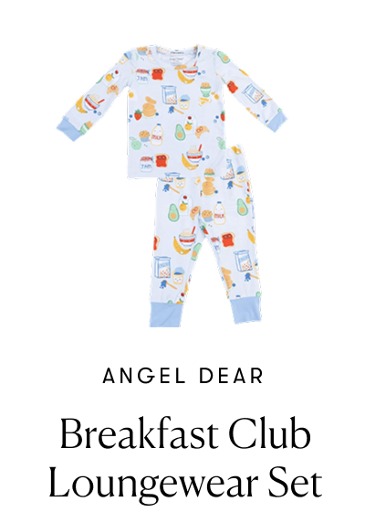 Angel Dear: Breakfast Club Blue Loungewear Set