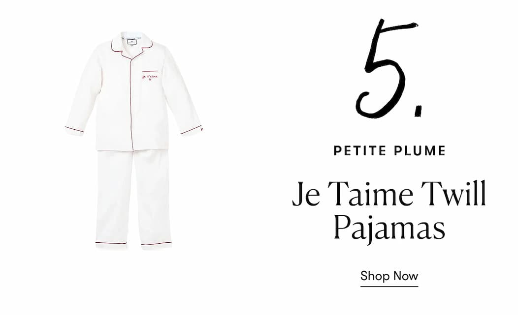 Je Taime Twill Pajamas