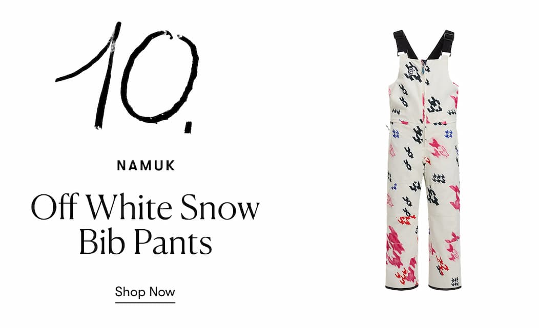 Off White Snow Bib Pants