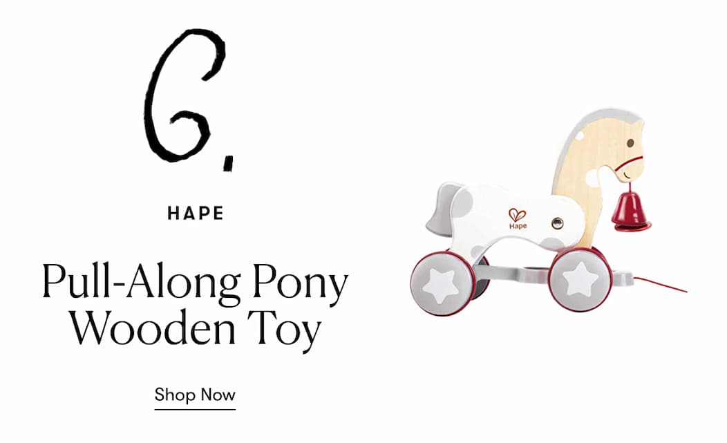 Pull-Along Pony Wooden Toy