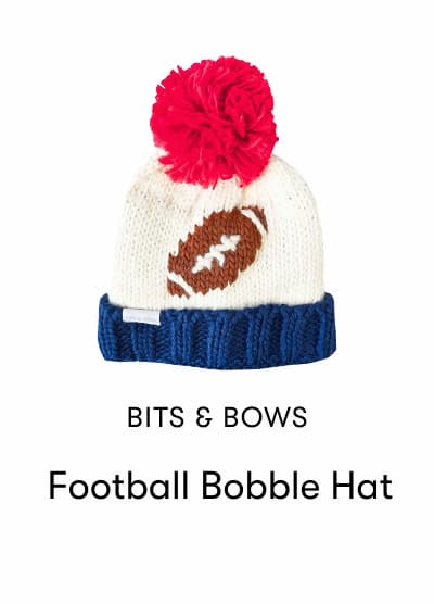 Football Bobble Hat