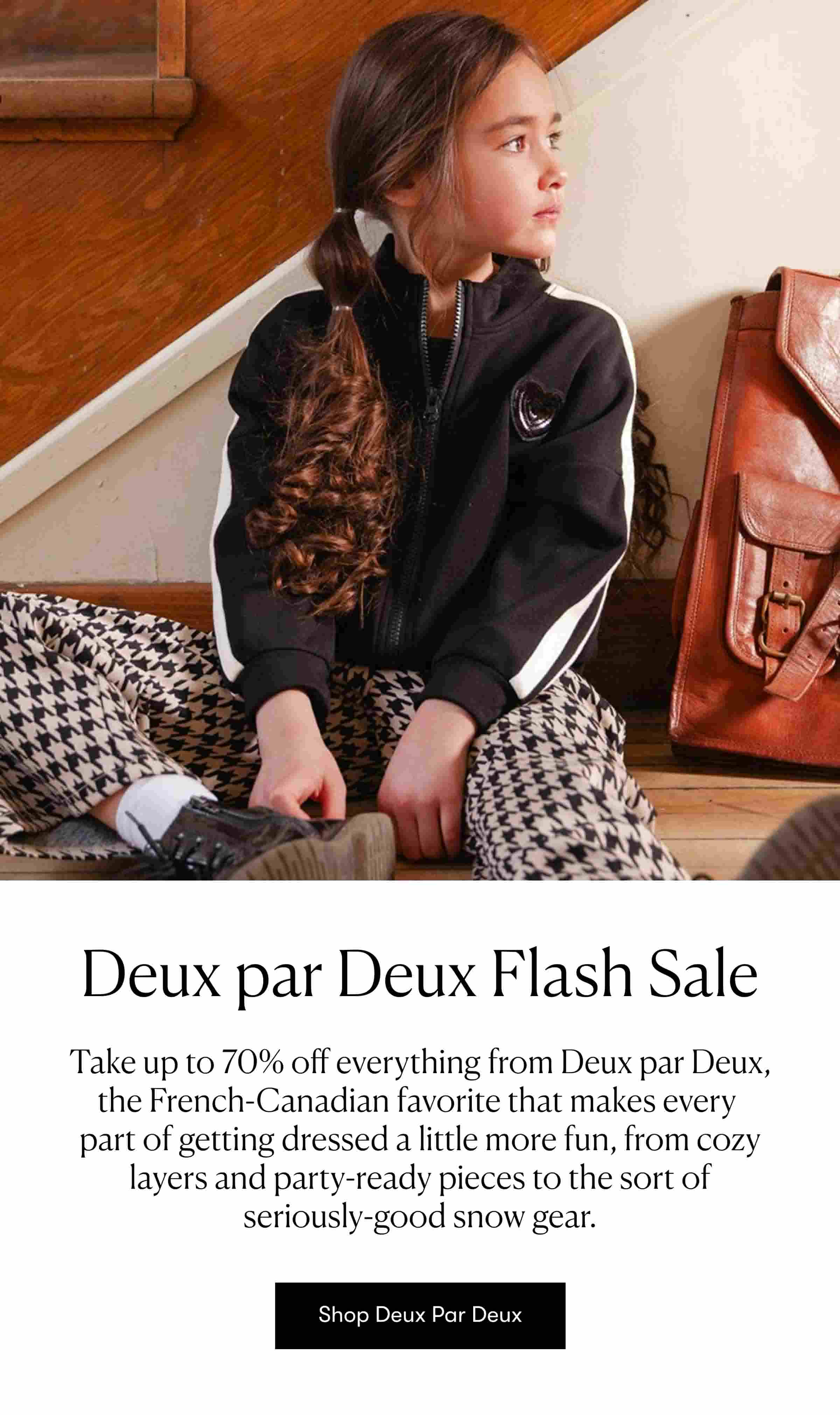 Up to 70% Off Deux par Deux