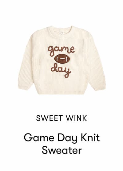 Game Day Knit Sweater
