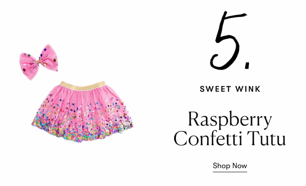 Raspberry Confetti Tutu