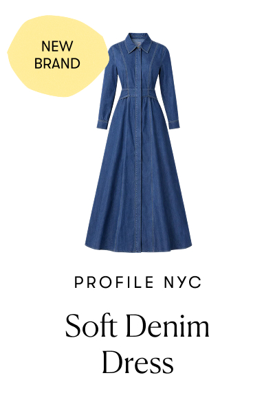 Profile NYC: Soft Denim Dress - New Brand
