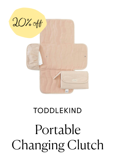 Toddlekind - Portable Changing Clutch (20% off)