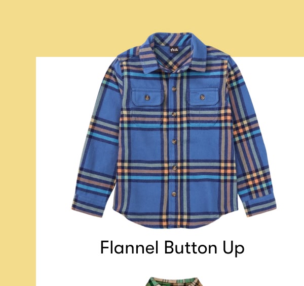 Brand: Tea Collection | Product: Flannel Button Up