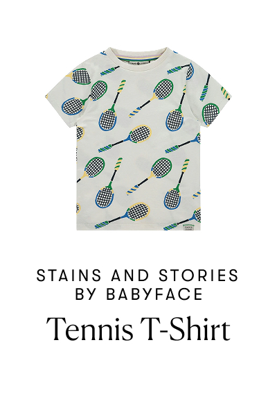 Stains and Stories by Babyface - Tennis T-Shirt
