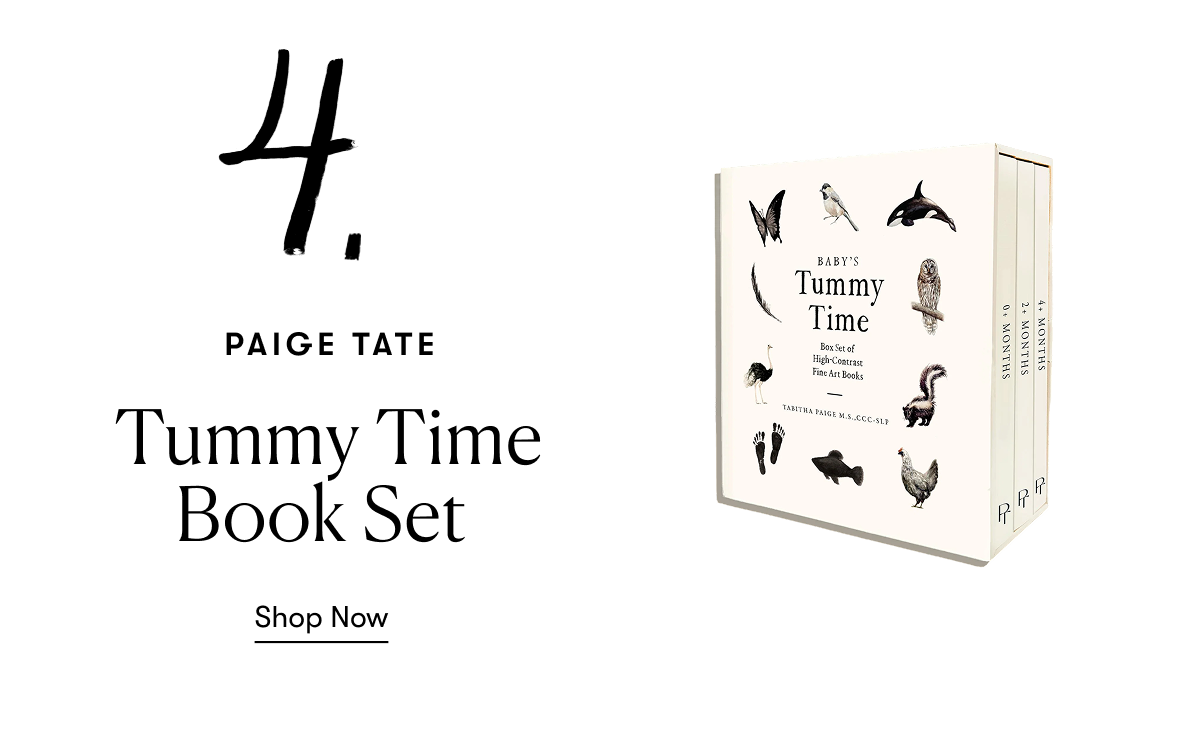 Paige Tate: Tummy Time Book Set