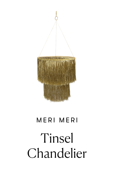 Tinsel Chandelier