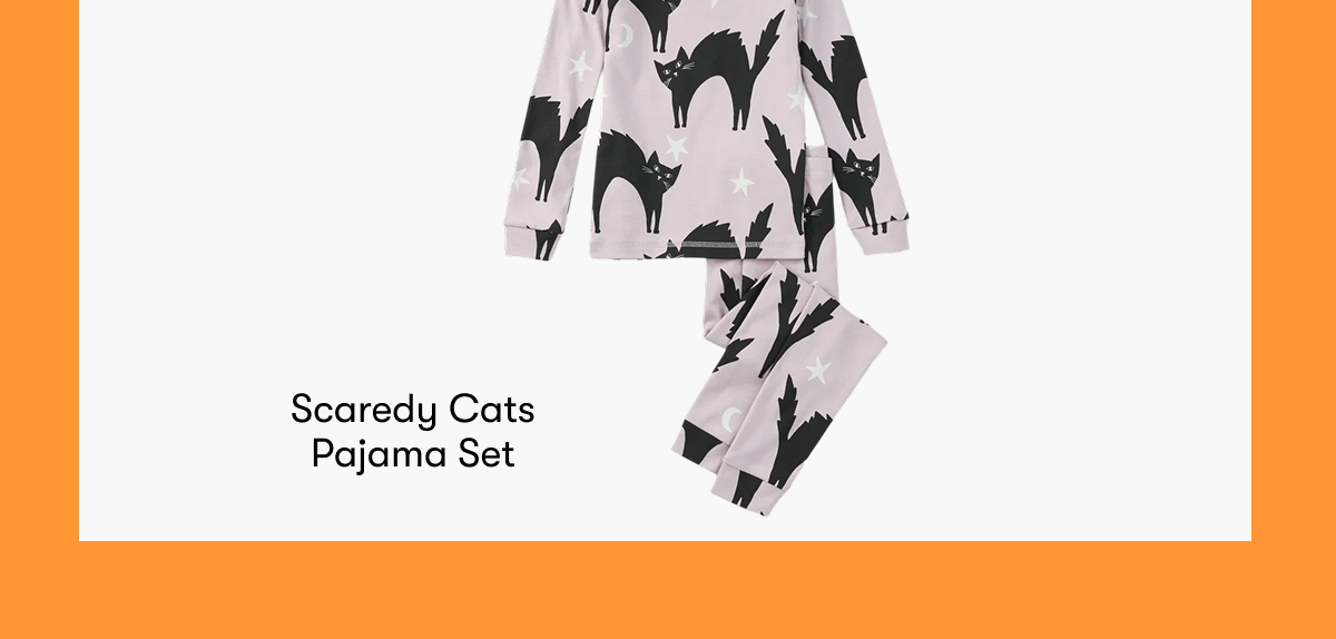 Scaredy Cats Pajama Set